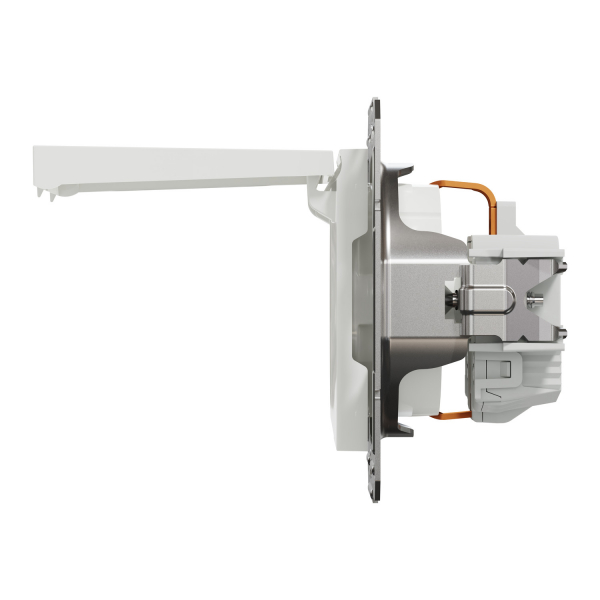 Schneider Asfora - Schutzkontakt Steckdose mit Deckel